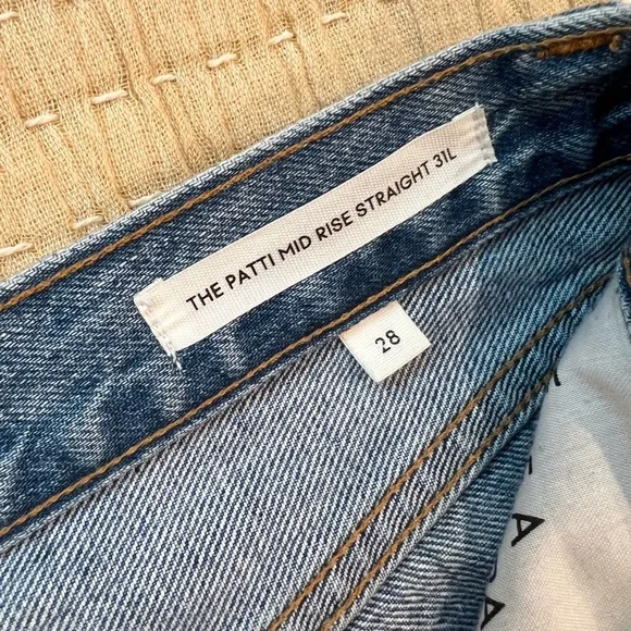 Denim Forum Patti Mid Rise Straight - Picture 8 of 9